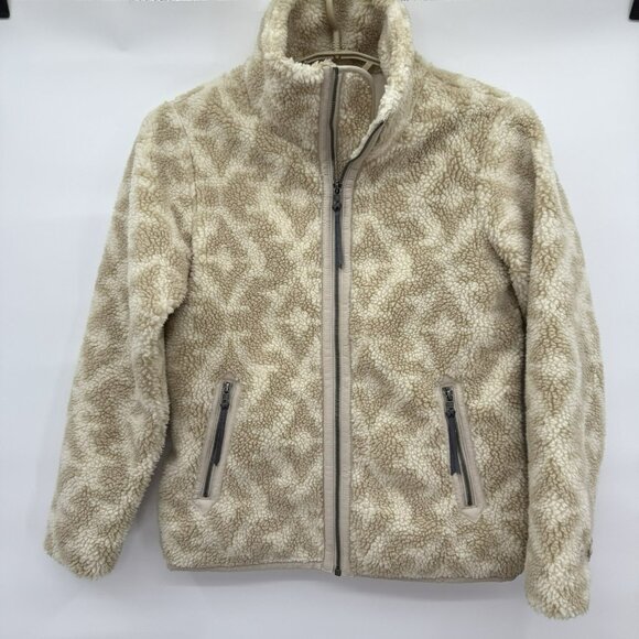 Patagonia Jackets & Blazers - Patagonia 25930 Women's sz M Divided Sky Jacket Fleece Full-Zip Field Geo/Pumice